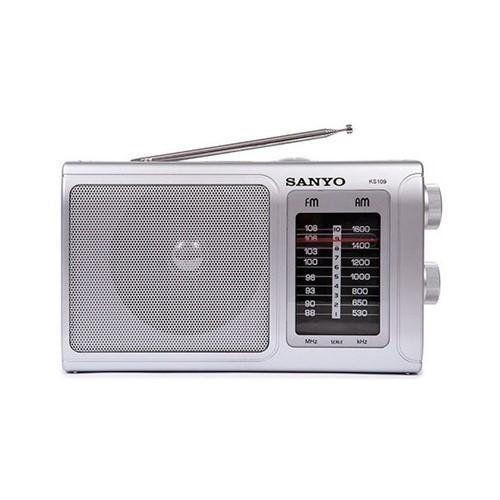 RADIO SANYO KS109 PLATA